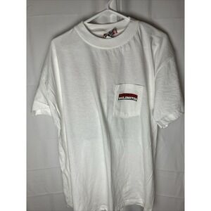 Vintage 1995 Marlboro Unlimited White T Shirt Railroad Map OSFA Single Stitch XL